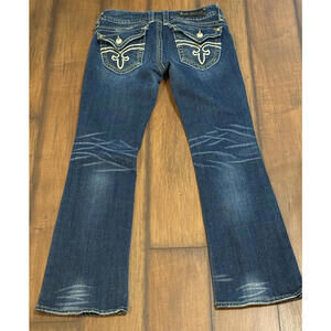 🔥🌵 Rock Revival Gwen Boot Cut Jeans Women's Size 30 x 30 Excellent Condition